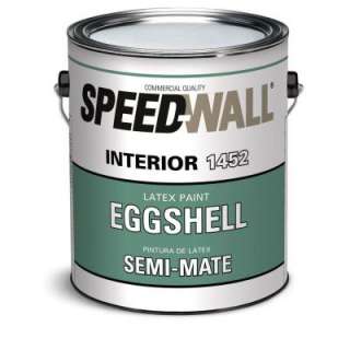 Speedwall 1 Gal. Antique White Eggshell Interior Latex Paint 1452 
