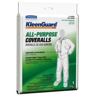 KLEENGUARD White Extra Large All Purpose Coveralls 76395 at The Home 