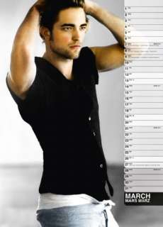 Robert Pattinson 2011 Calendar
