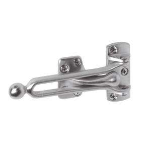Prime Line Swing Bar Door Lock with Edge Guard Brushed Chrome Finish S 
