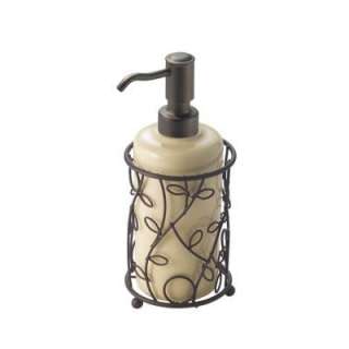 interDesign Twigz Soap Pump in Bronze and Vanilla 76791 at The Home 