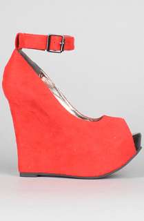 Sole Boutique The Angel Lina Shoe in Red  Karmaloop   Global 