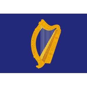 PREMIUM Aufkleber IRLAND Harfe Ireland Ire Grösse 8,4 x 5,4 cm 