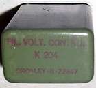 AN/GRC 9 MILITARY RADIO RELAY K 204 FOR DY 88/GRC 9 POWER SUPPLY,
