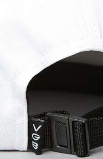 VGB The Valencia Stripe 5Panel Cap in White  Karmaloop   Global 