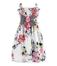 Jayne Copeland 2T 6X Smocked Floral Dress $30.00