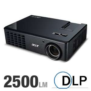 Acer X1161 DLP Projector   2500 ANSI Lumens, SVGA, 800x600, 40001, 4 