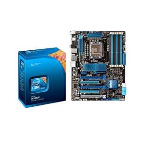 ASUS P6X58D Premium Motherboard & Intel BX80601960 Core i7 960 