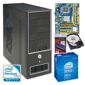 Biostar G41 M7 Motherboard & Intel Pentium Dual Core E5300 Barebone 