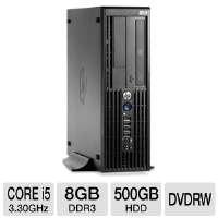 HP Z210 VA760UT Workstation PC Intel Core i5 2500 3.30GHz, 8GB DDR3 