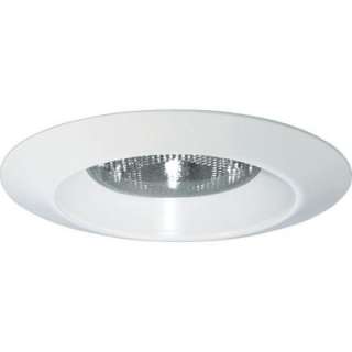   Lighting 6 In. White Open Splay Trim P8074 28 