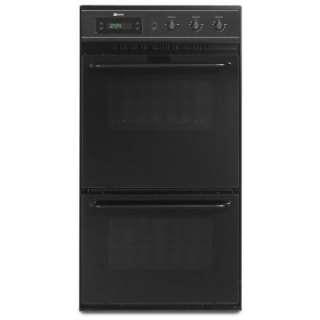 Maytag 24 in. Electric Double Wall Oven in Black CWE5100ACB at The 