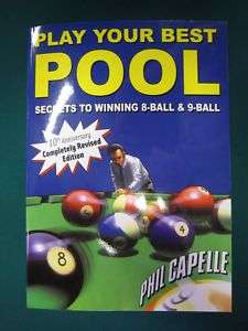 PLAY YOUR BEST POOL, BOOK, PHIL CAPELLE  