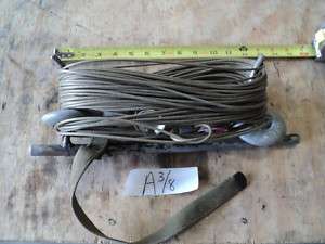 Guy Wire Cable Snap Hooks Winder Military  
