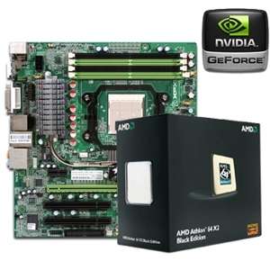 XFX GeForce 8200 Motherboard CPU Bundle   AMD Athlon 64 X2 5000 