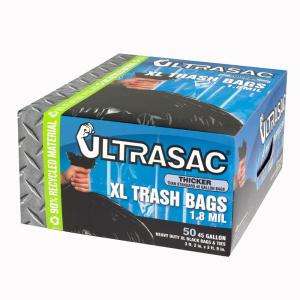 Ultrasac 45 gal. Extra Large Trash Bags HMD 770476 