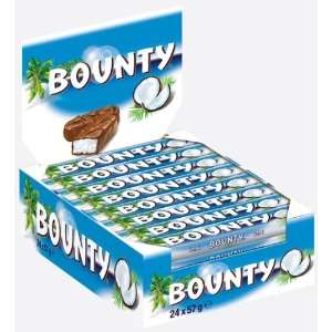 Bounty Riegel , 24er Pack (24 x 57 g Riegel)  Lebensmittel 