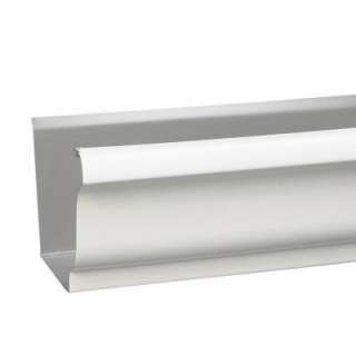 Amerimax Home Products 5 In. X 16 Ft. White K Style Aluminum Gutter 