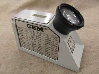 Gem Instruments  Duplex II Refractometer  