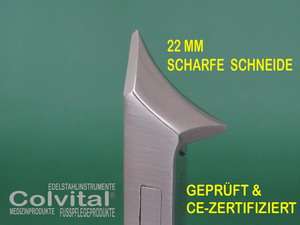 Original COLVITAL® Nagelzangen garantieren einen sauberen Schnitt 