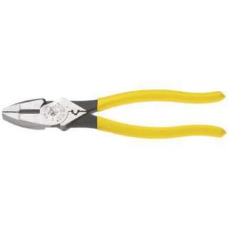 Klein Tools 9 In. High Leverage Side Cutting Pliers   Connector 