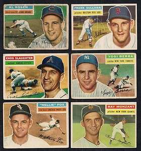 1956 Topps#35 Al Rosen,Indians  