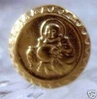 Gold Plated Buddha ring Buddah protection good luck  