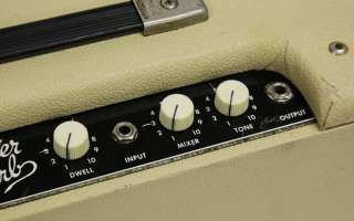 The Fender Reverb Unit was introduced in 1961 and was initially 