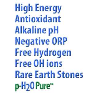 Alkaline Hydrogen Water Stick 2 Pack pH Ionizer p H2O  
