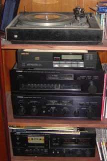 Yamaha Stereoanlage, Dual Plattenspieler, Heku Boxen, CD Player in 