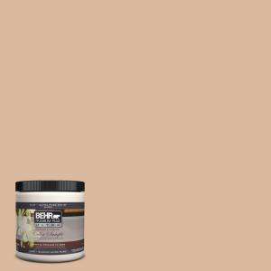 BEHR Ultra 8 oz. Pumpkin Cream Interior/Exterior Paint Tester UL130 9 