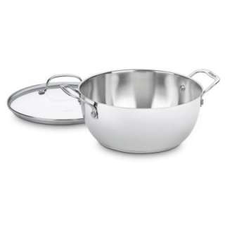   Chefs Classic Stainless5.5 qt.Multi Purpose Pot with Glass Cover