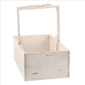Holzbox mit Henkel  Küche & Haushalt