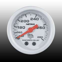 52mm Netami EL Oil Temperature Gauge Meter Universal  