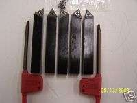 NEW 5 PC INDEXABLE TURNING TOOLS 0232  