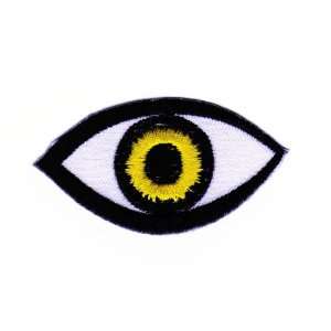   Bügelbild Aufbügler Iron on Patches Applikation Tattoo Auge Eye
