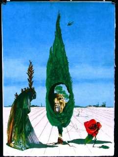 Dali Visions Surrealiste Enigma of The Rose Dali Archives Certified 