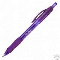 Paper Mate Retractable Profile Ballpoint Pen, Purple j9  