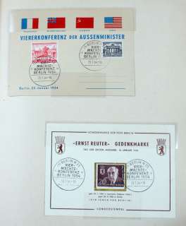 Berlin 1958/90 tolle Sammlung Ersttagsbriefe  