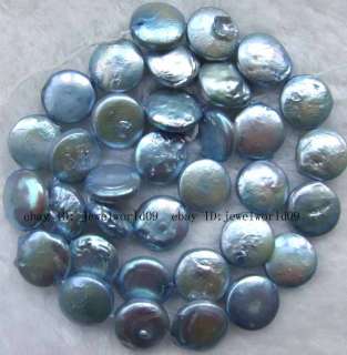 11mm Beautiful Freshwater Pearl Flat Round Loose Beads  