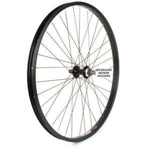26”x 1.75 Black Rear Mountan Bike Wheel Freewheel QR Aluminum 