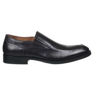 Johnston & Murphy Mens Tyndall Moc Venetian Black Leather Shoe 20 