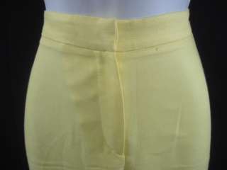 NWT VERSACE JEANS COUTURE Yellow Pants Slacks Sz 26  