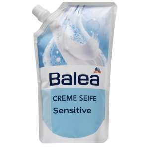 Balea Creme Seife Sensitive Nachfüllpack, 2er Pack (2 x 500 ml 