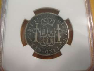 1783 El Cazador Shipwreck coin, NGC Ceritfied, 2 Reale, mid grade 