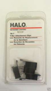 Halo 4x TB7 T Bar Reccessed Lighting Mounting Clips 662400136644 