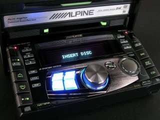 ALPINE MDA W955J CAR DOUBLE DIN CD MD STEREO EQ RADIO  