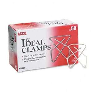  ACCO 72620   Ideal Clamps, Steel Wire, Small, 1 1/2 