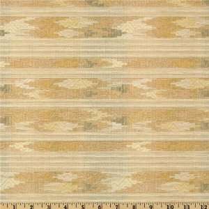  54 Wide Tapestry Adobe Stripe Cream Fabric By The Yard 