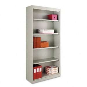  Alera Five Shelf Steel Bookcase   5 Shelves, 34 1/2w x 13d 
